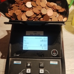 Compteur d'argent Cashmaster